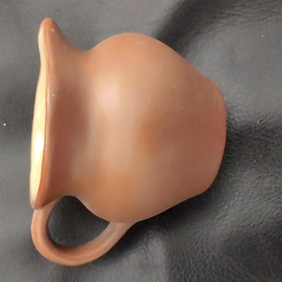 3 pieces Pigeon Forge Pottery brown with yellow interior glaze - Picture 7 of 13